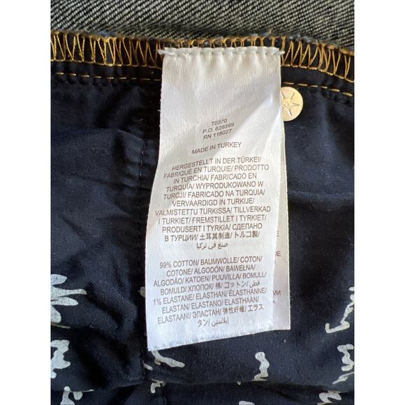 Boden Jeans Women's 8 Long Blue Girlfriend Dark Wash Straight 31" Inseam Preppy - Picture 10 of 14